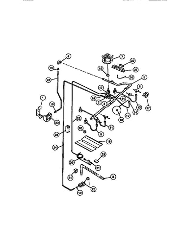 Burners, manifold, gas control
