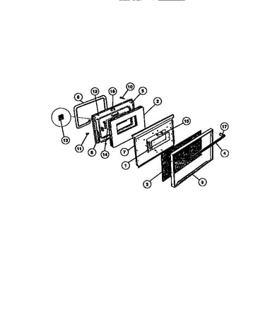 Oven door