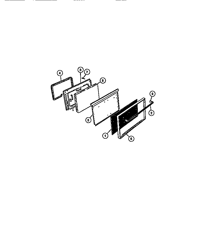 Oven door