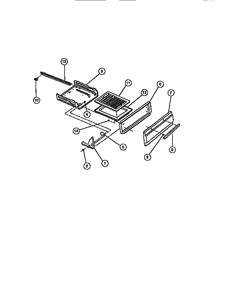 Broiler drawer