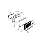 Oven door