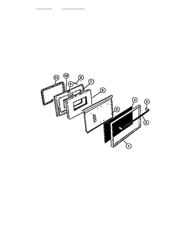 Oven door