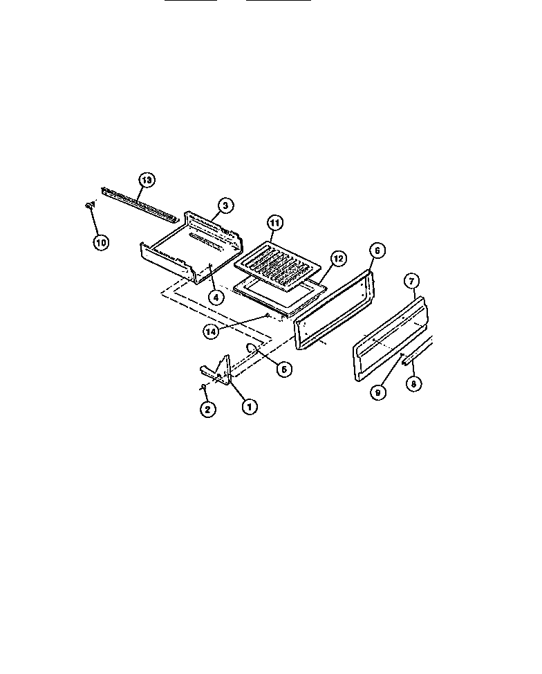 BROILER DRAWER