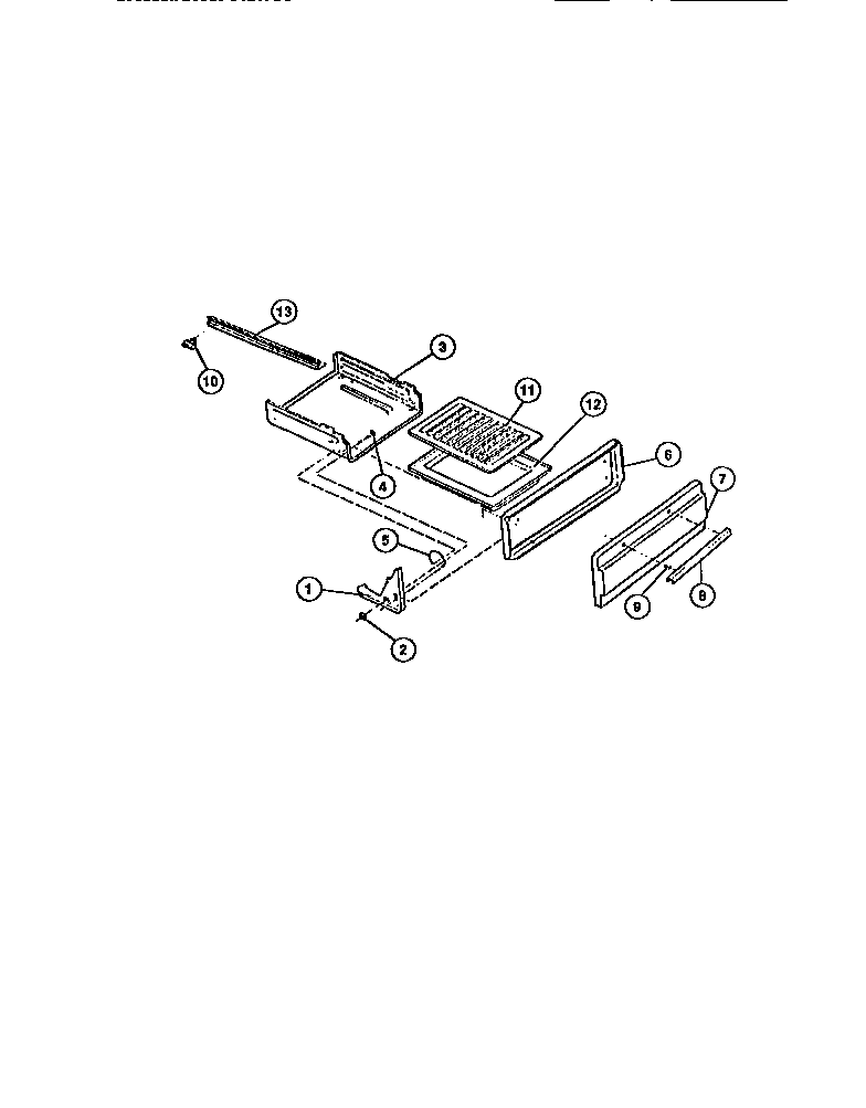 BROILER DRAWER