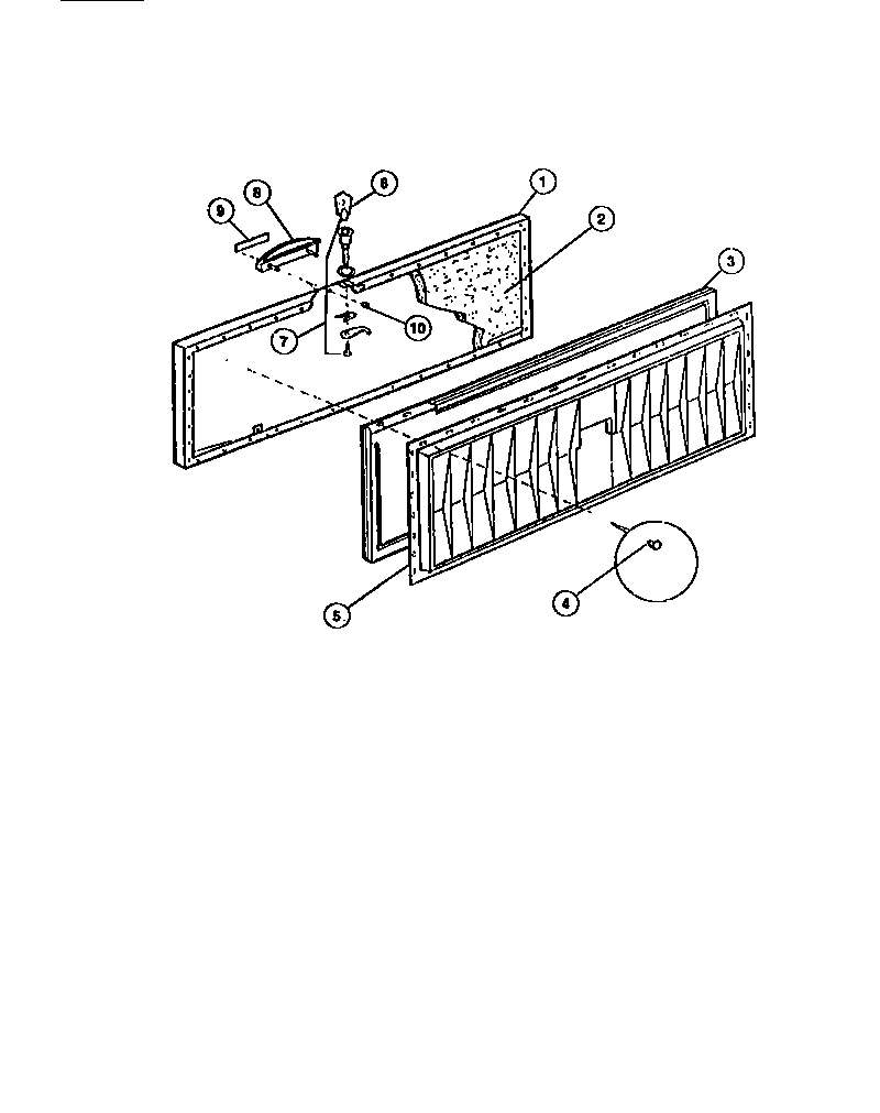 Cabinet lid