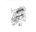 Universal/Multiflex (Frigidaire) CG23A door, cabinet & unit diagram