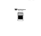 White-Westinghouse KS860GDW3 cover diagram
