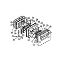 Oven door