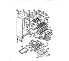 Gibson RD19F9WT3A cabinet parts diagram