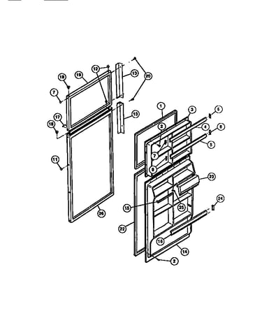 Food and freezer doors