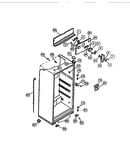 Interior freezer compartment