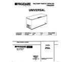 Universal/Multiflex (Frigidaire) MFC09M2BW1 cover diagram