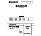 Frigidaire FRT26XGCW0 cover diagram