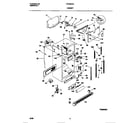 Frigidaire FRT26XGCW0 cabinet diagram