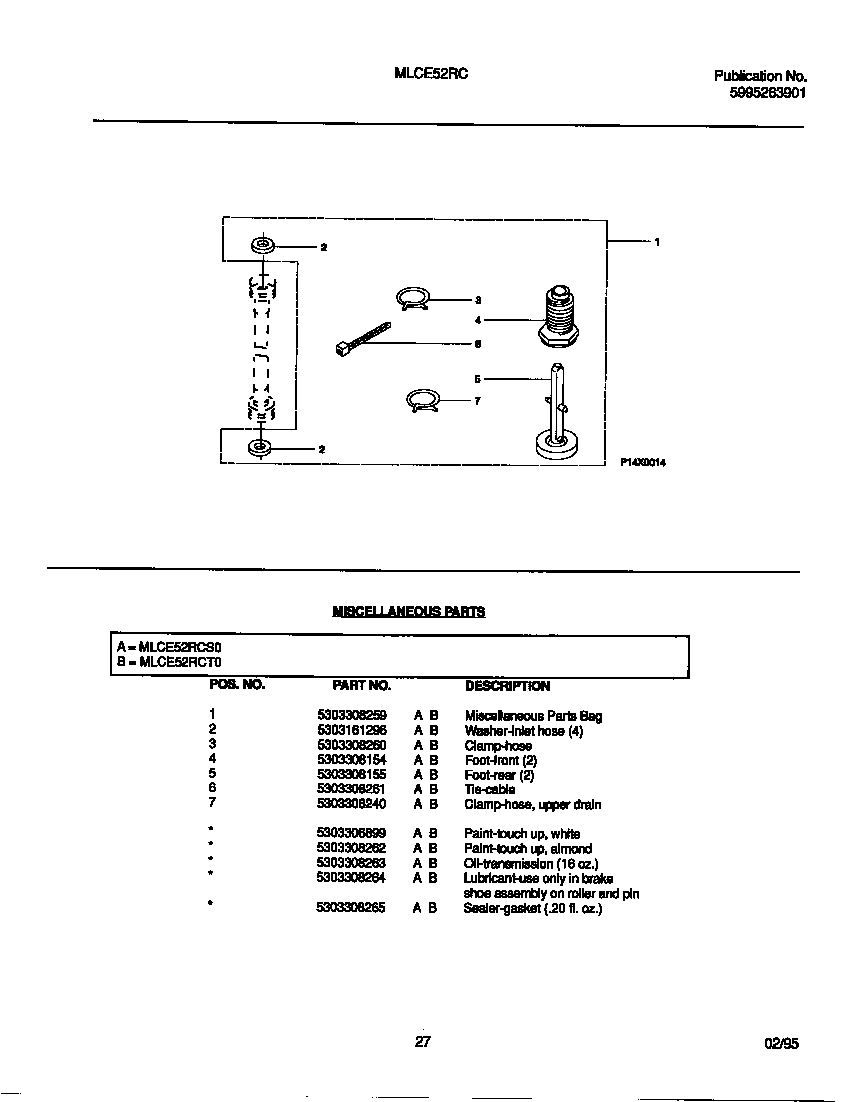 Parts diagram