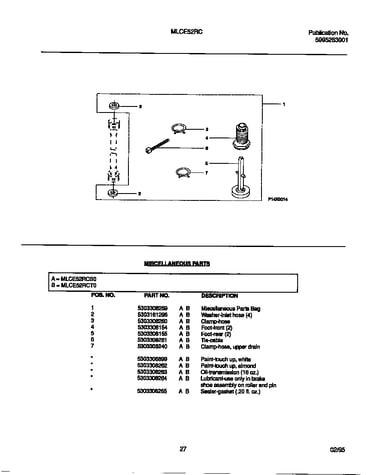 Parts diagram