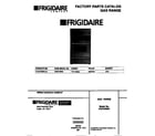 Frigidaire FGF378WCCA cover diagram