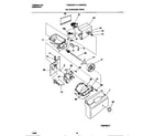 Frigidaire F45WP24CW0 ice container drive diagram