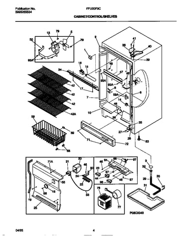 Cabinet/control/shelves
