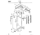 White-Westinghouse WRT18RNCD0 cabinet diagram
