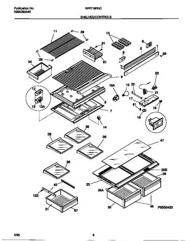 Shelves/control