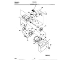 Frigidaire FRS22WNCD0 container, drive diagram