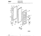 Frigidaire F45PR22CW0 refrigerator door diagram