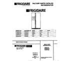 Frigidaire F45WP26CD0 cover diagram