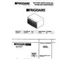Frigidaire FAC083W7A1 cover diagram