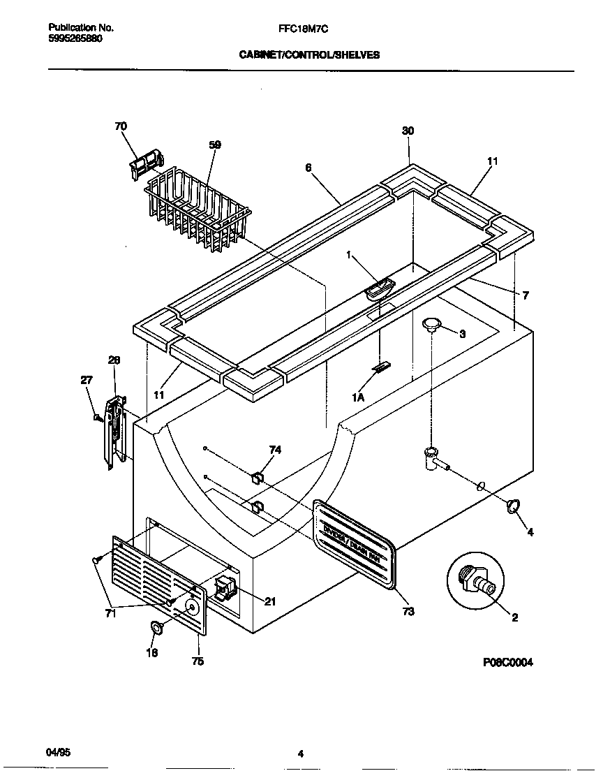 CABINET/CONTROL/SHELVES