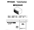 Frigidaire FAC056W7A2 cover diagram