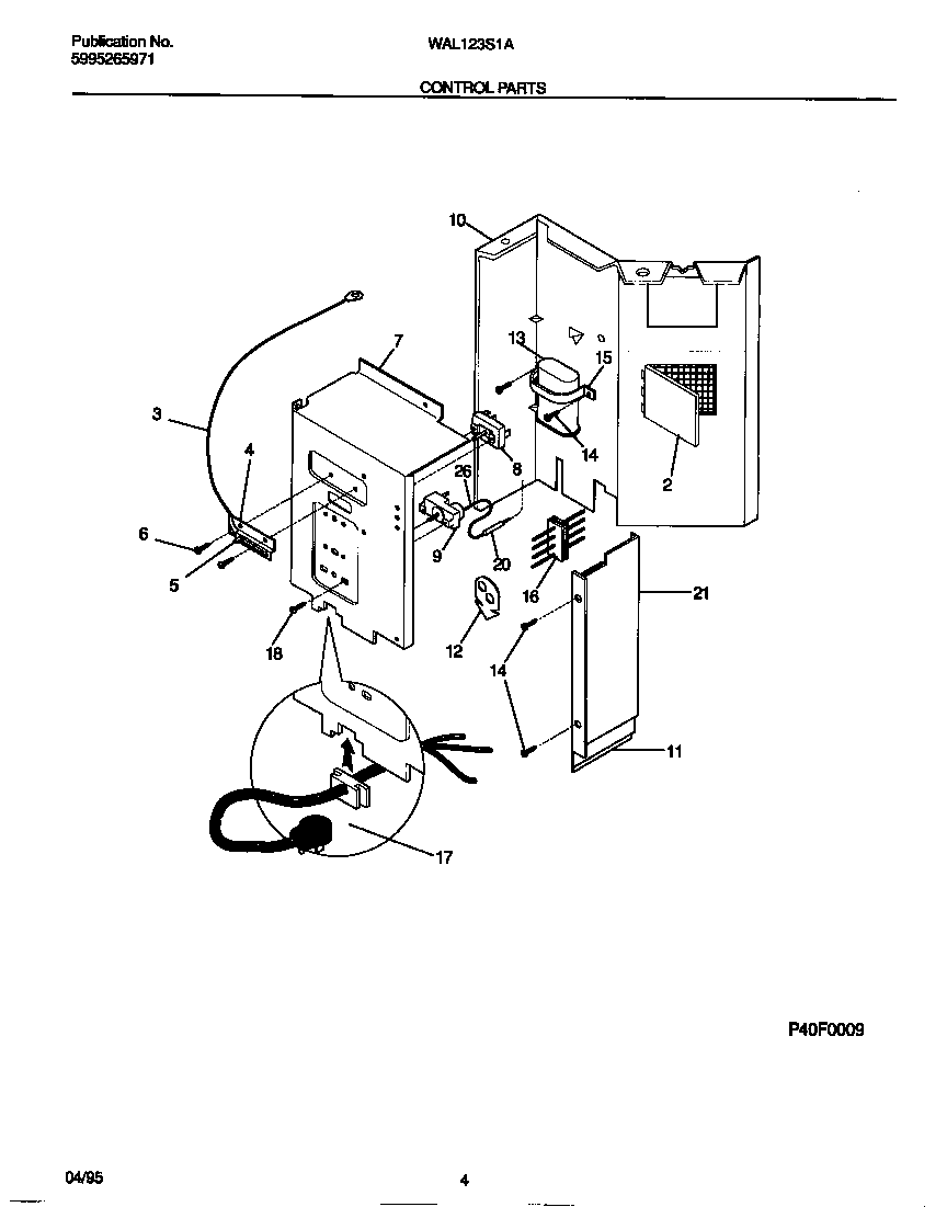 Control parts