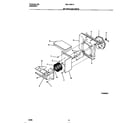 White-Westinghouse WAL123S1A5 air handling parts diagram