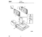 White-Westinghouse WAL123S1A5 compressor parts diagram