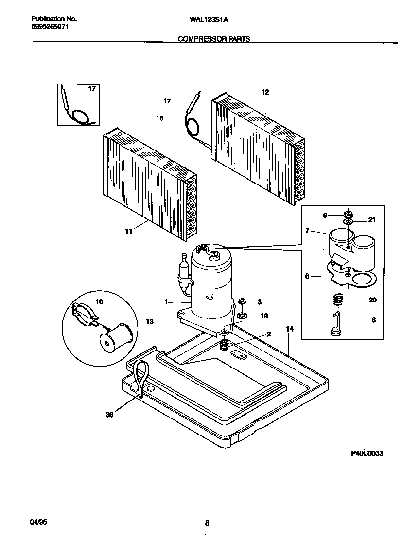 Compressor parts