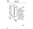 Frigidaire FRS22WRCD0 refrigerator door diagram