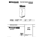 Gibson GFU14M9AW6 cover diagram