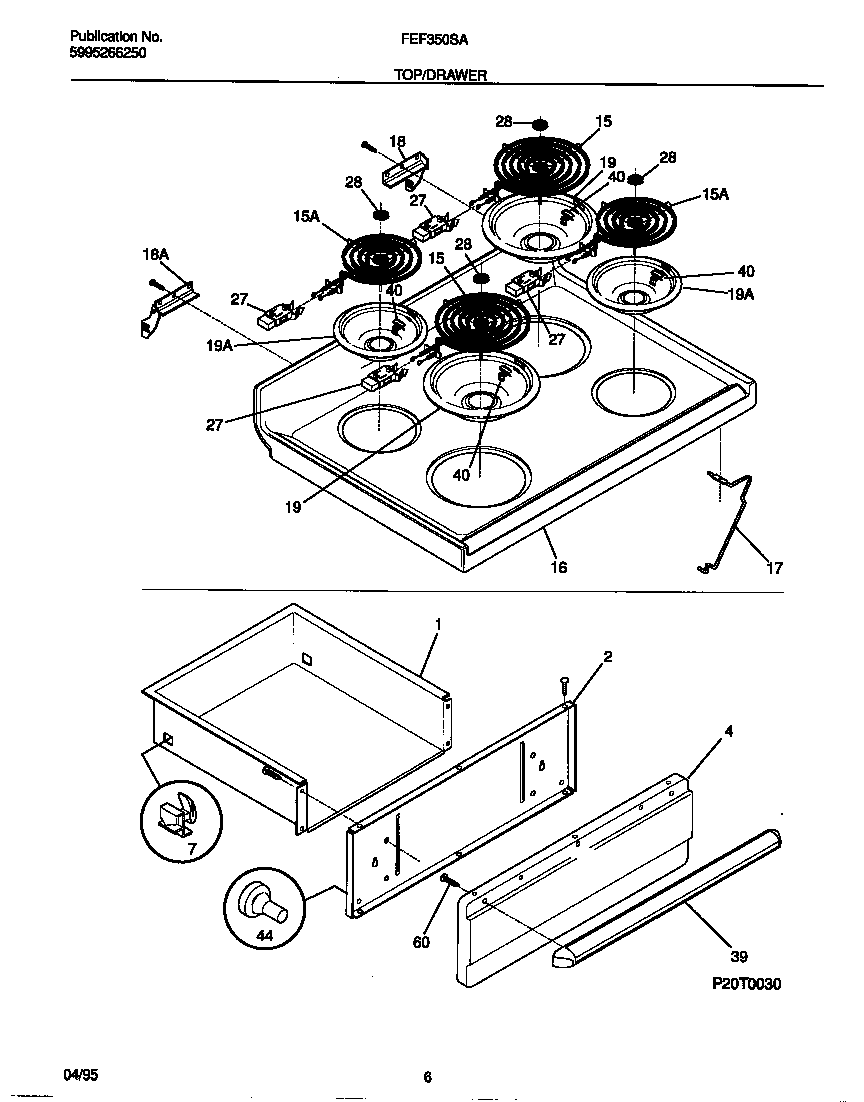 Top/drawer