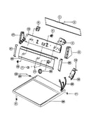 Control panel, top panel