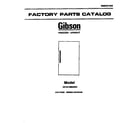 Gibson GFU21M9AW4 cover page diagram