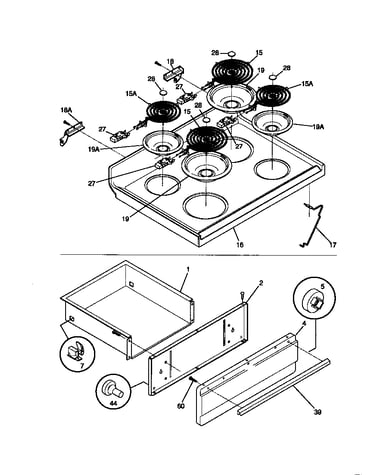 Top, drawer