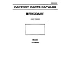 Frigidaire FFC15M5AW3 cover page diagram