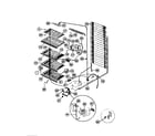 Frigidaire FFU17M6AW4 system diagram