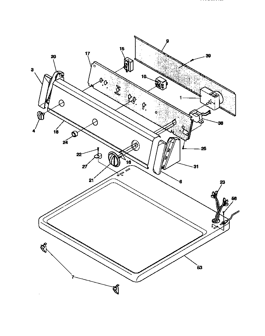 CONTROLS/TOP PANEL