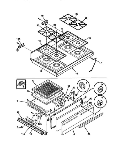 Top/drawer