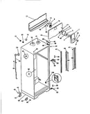Cabinet w/ fan assembly