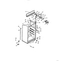 Frigidaire ATL152HK0 cabinet with fan assembly diagram
