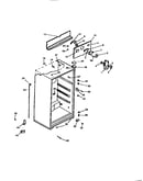 Cabinet with fan assembly