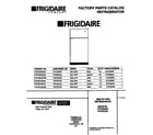 Frigidaire FRT22RGCD0 cover diagram