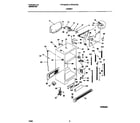 Frigidaire FRT22TGCW0 cabinet diagram